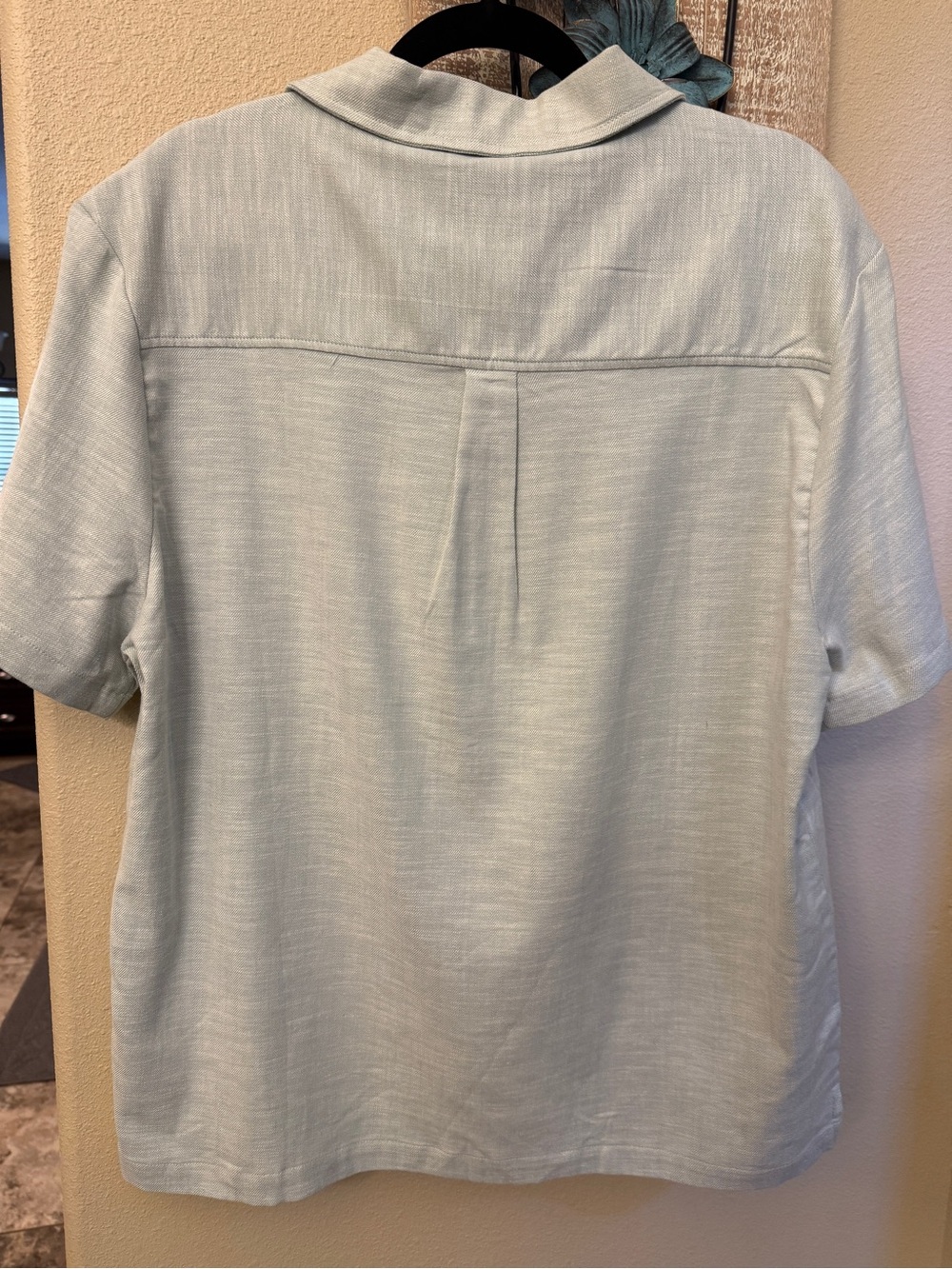 Sperry Green Short Sleeve Button Down Camp Collar Shirt Mens L NWT - Picture 6 of 8